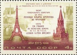 Brezhnev's Visit to France