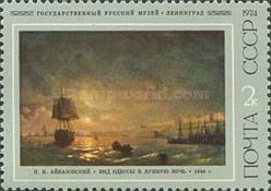 Odessa in Moonlight, Ivan Aivazovsky (1846)