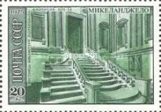 Staircase of Laurentiana Library, Florence (1523-1524)