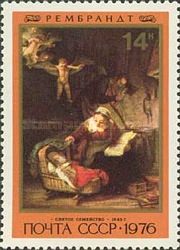 The Holy Family, Rembrandt (1645)