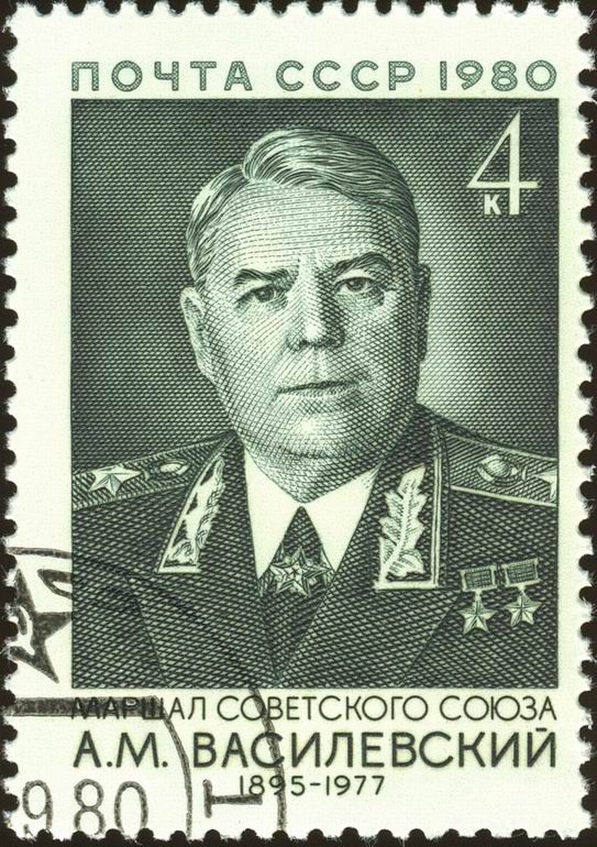 85th Birth Anniversary of A.M. Vasilevsky (1895-1977)