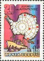 20th Anniversary of Antarctic Treaty