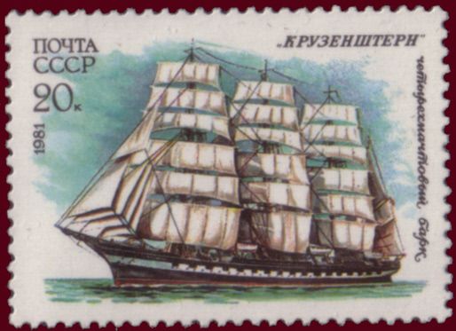 Four-masted Barque "Krusenshtern"