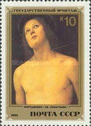 St. Sebastian, Pietro Perugino