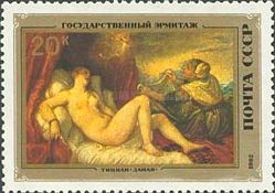 Danae, Titian