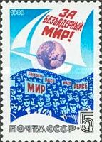 "For Nuclear-free World"