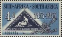 4d Cape Triangular Stamp