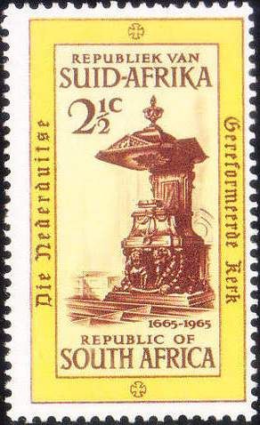 Pulpit in Groote Kerk, Cape Town