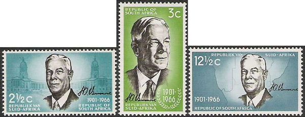 Verwoerd and Map of South Africa