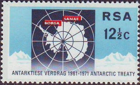Map of the Antartic