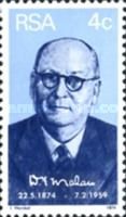 Birth Centenary of Dr D. François Malan (1874-1959)