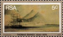 "Dutch East Indiaman, Table Bay"