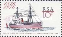 100 years of mail between Great Britain & Cape Town