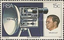 25th Anniversary of Tellurometer (radio distance measurer)