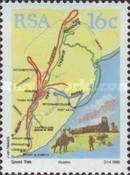 Map of Great Trek Routes