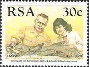Professors Smith and Courtenay Examining Coelacanth