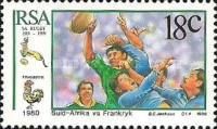 South Africa v France Match, 1980