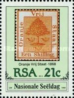 Orange Free State 1868 1s.