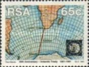 Map Showing South African National Antarctic Expedition Base
