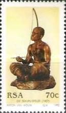 Sculpture "Sekupu Player"