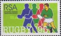 Player Running with Ball and Silhouettes