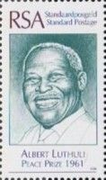 Albert Luthuli (1898-1967) - Peace Prize 1961