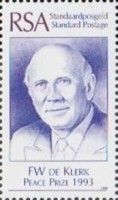 Frederik W. de Klerk (1936-2021) - Peace Prize (1993)