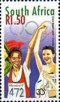 Helana Meyer and Tulu Datu (10000m medal winners, 1992)