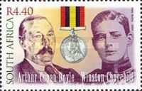 Arthur Conan Doyle and Winston Churchill