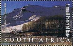 Snowcovered mountains near Elliot