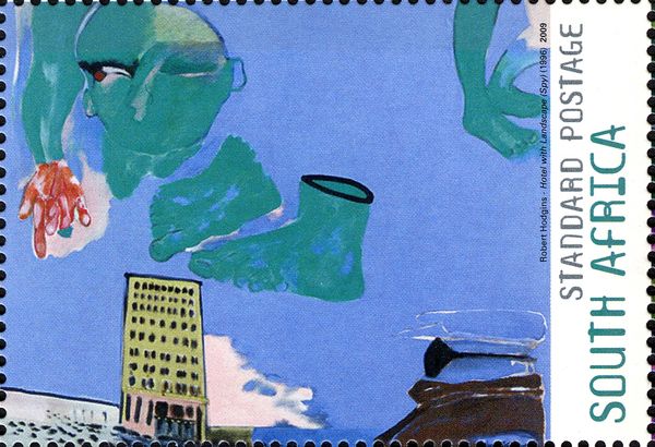 "Hotel with Landscape", by Robert Hodgins