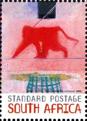 "Tethered Monkey", by Albert Adams