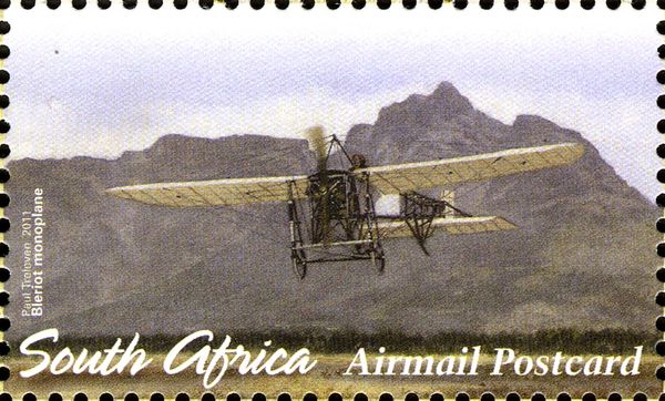 Cent. of the first South African aerial post flight