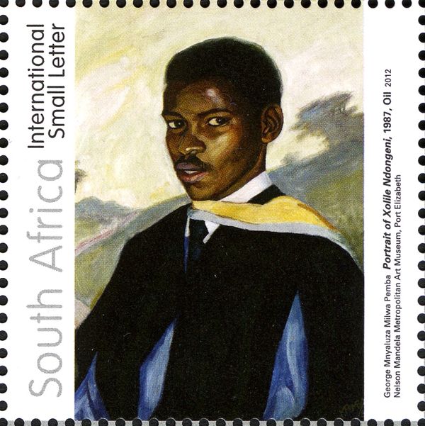 "Portrait of Xolile Ndongeni" (1987)