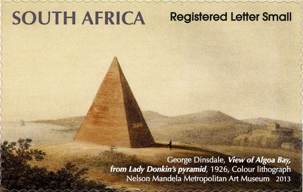 View of Algoa Bay from Lady Donkin's Pyramid