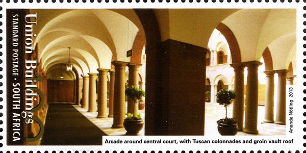 Arcade around Central Court