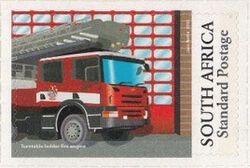 Turntable Ladder Fire Engine