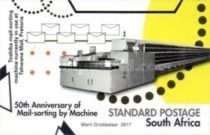 Toshiba mail-sorting machine at Tswane