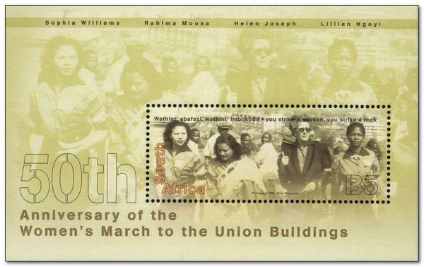 50th Anniv. of the Women's March to the Union Buildings