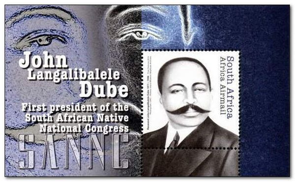 Reverent John Dube - first President of SANNC