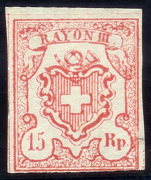Coat of arms below post horn