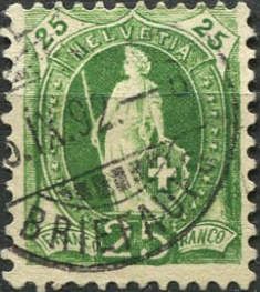 Standing Helvetia