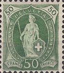 Standing Helvetia