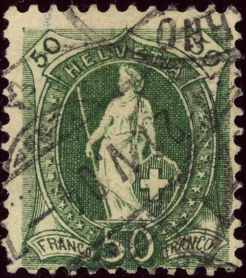 Standing Helvetia