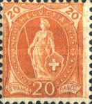 Standing Helvetia