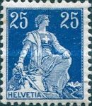 Helvetia with sword