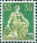 Helvetia with sword