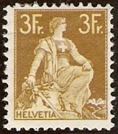 Helvetia with sword