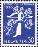 Crossbow with apple blossom Italian Text