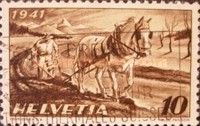 Farmer plowing the field
